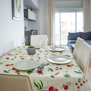 Apartamento Casa El Sargazo En Playa Con Piscina, Solarium, Wifi, Gimansio Y Parking Gratis, Vera